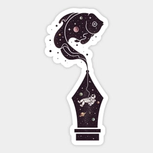 Celestial Creation Sticker